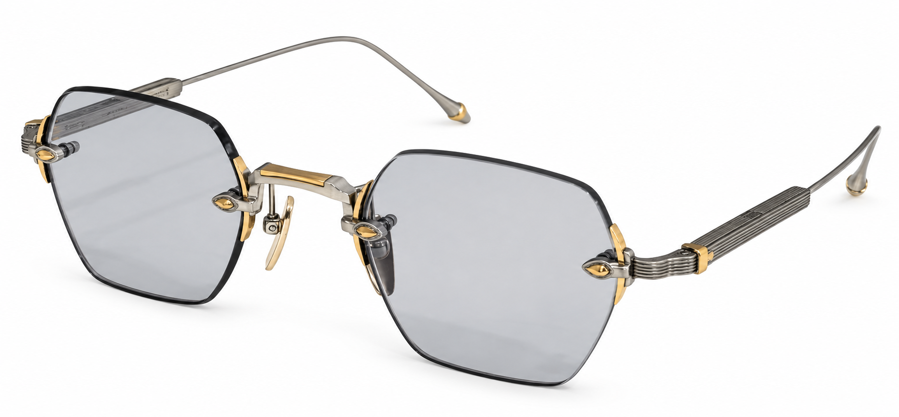 FRAME MONTANA FMT6 2 HEXA SILVER DARK GREY 47 SUNGLASSES