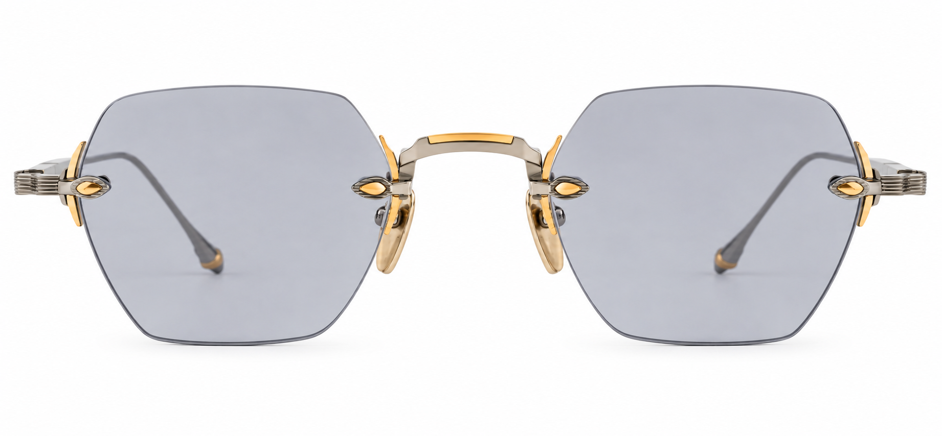 FRAME MONTANA FMT6 2 HEXA SILVER DARK GREY 47 SUNGLASSES