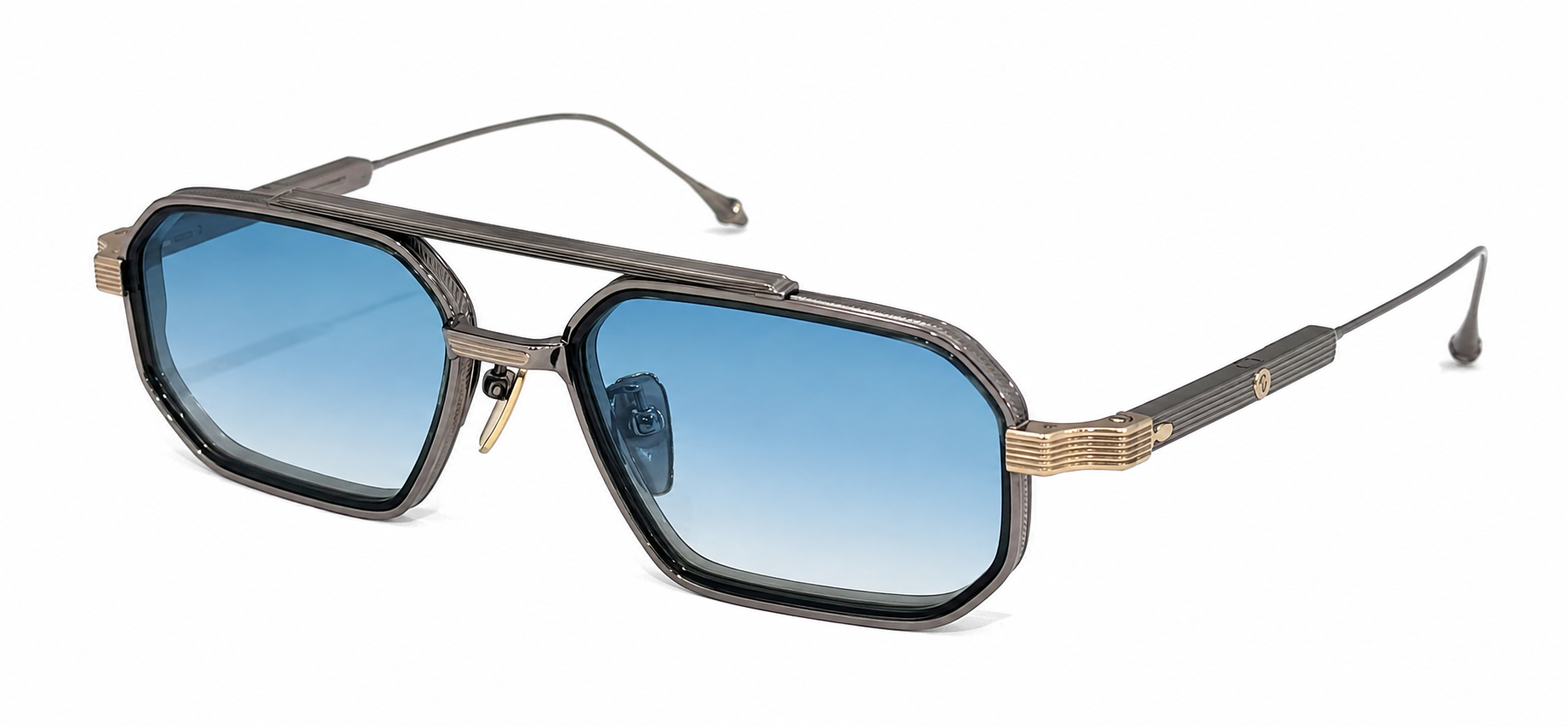 FRAME MONTANA FMT11 3 SILVER BLUE 49 SUNGLASSES