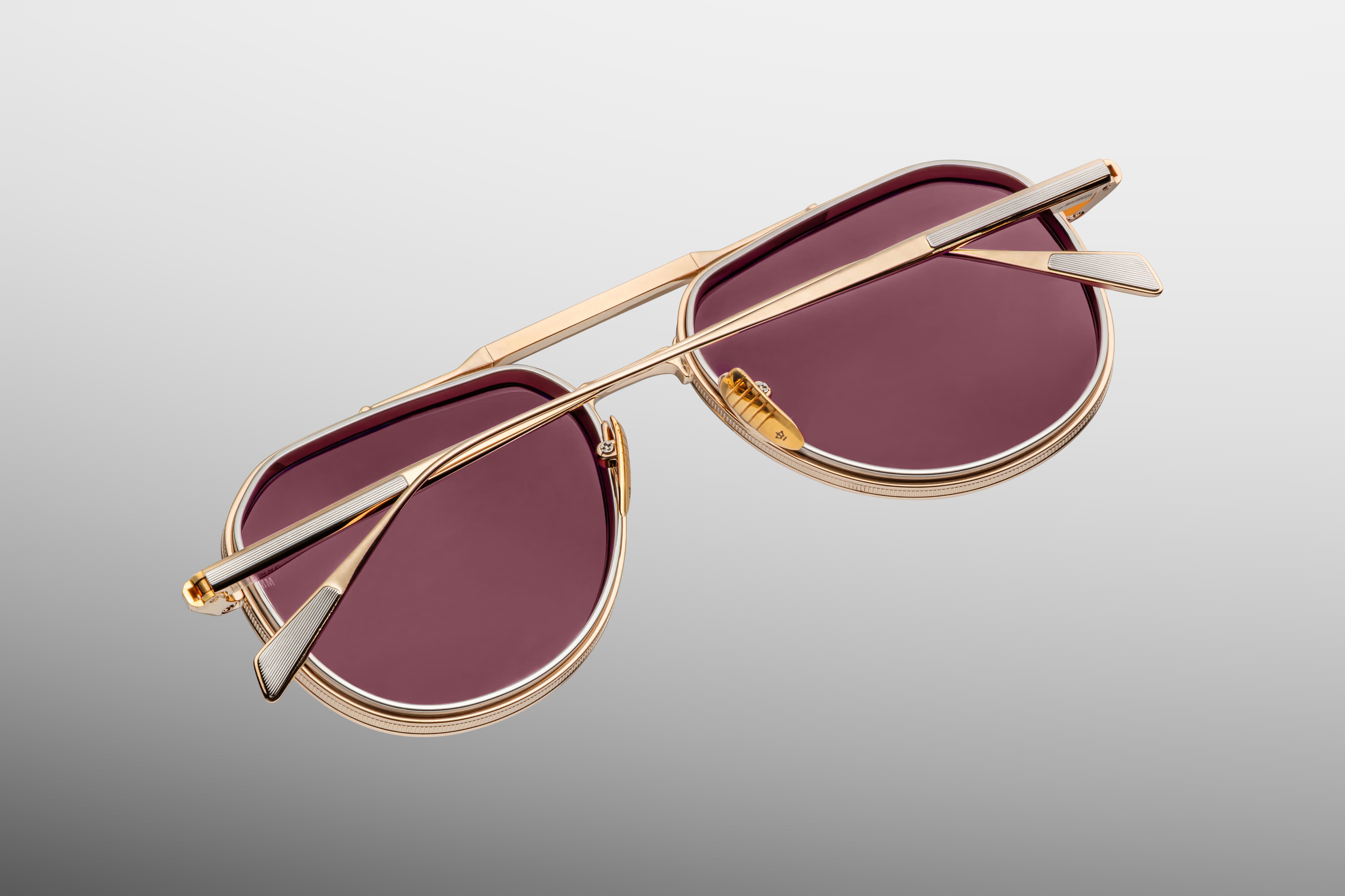 JACQUES MARIE MAGE COMMANDER 109/200 JMMMD22 CHAMPAGNE 56 SUNGLASSES