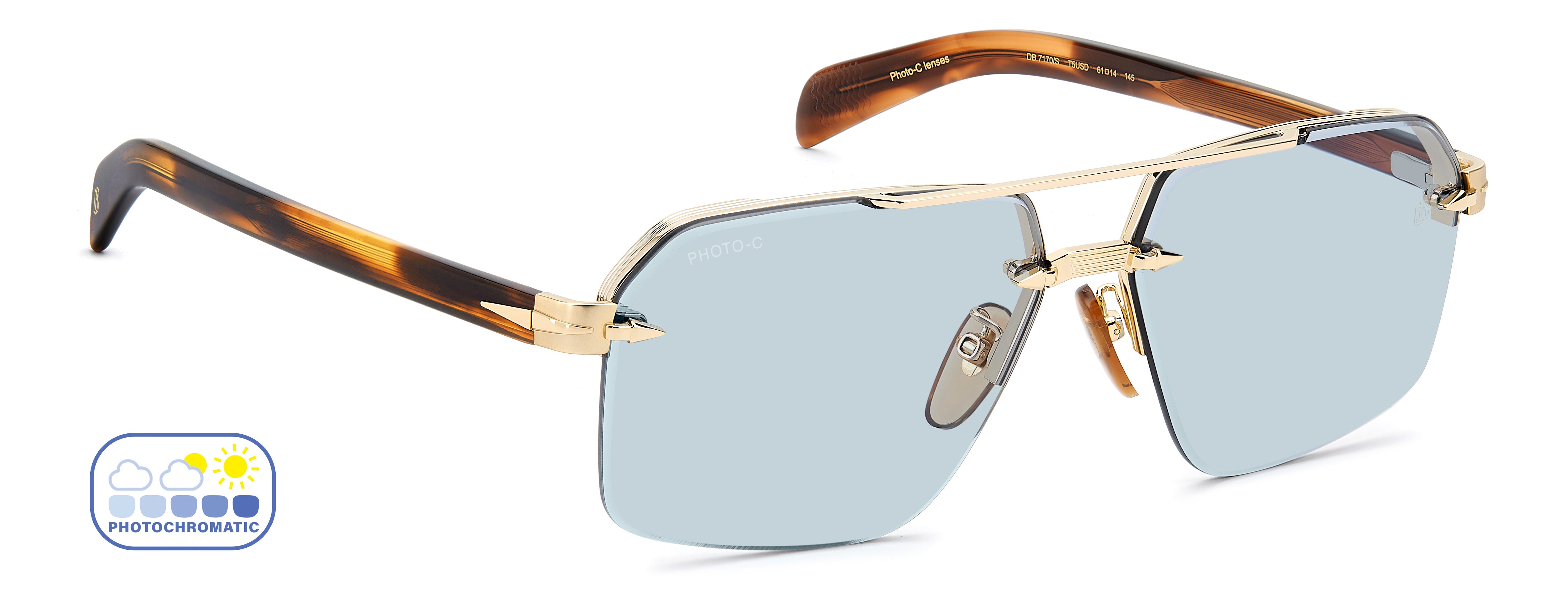DAVID BECKHAM DB7170S T5USD 61 SUNGLASSES
