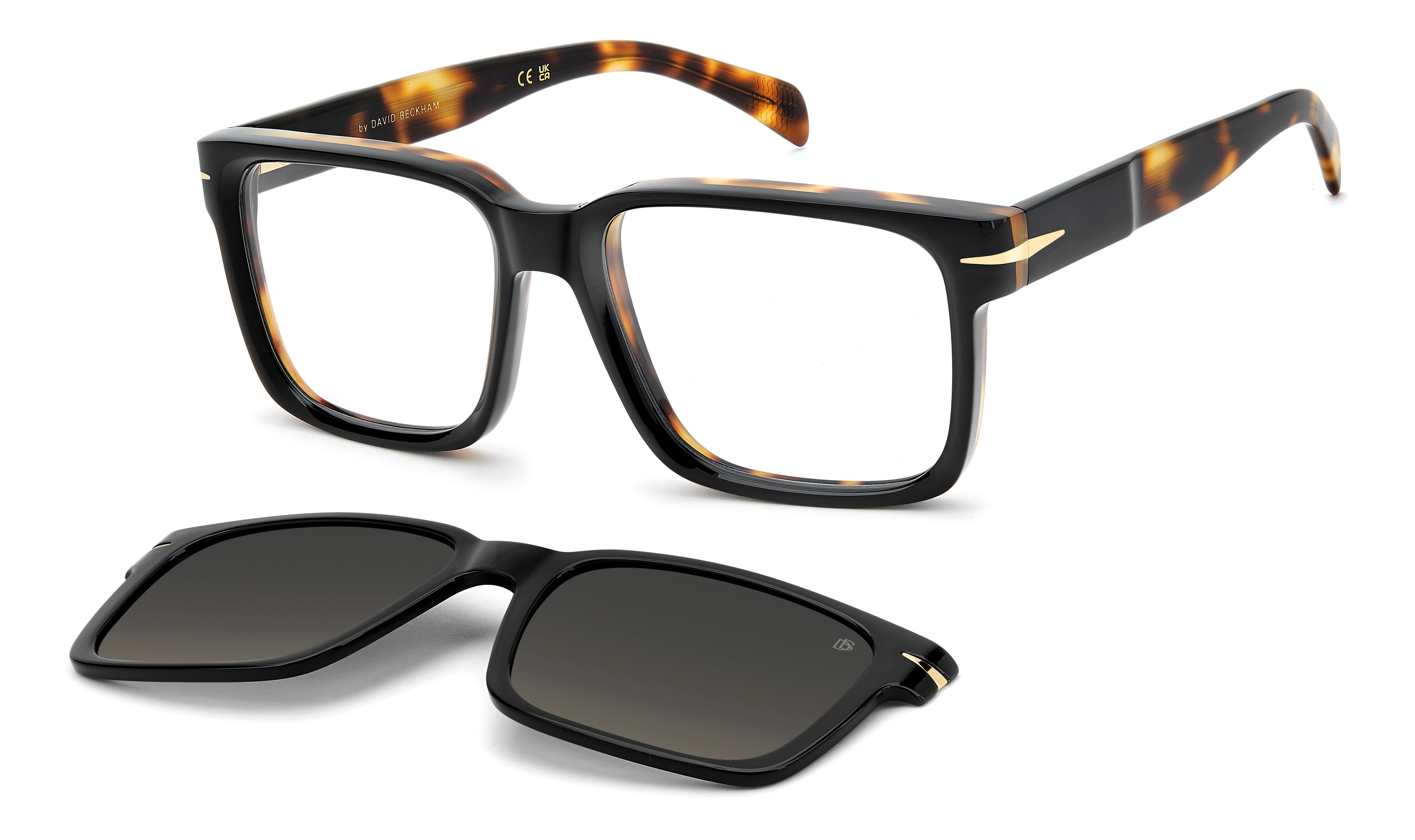 DAVID BECKHAM DB7163C CLIP-ON WR7 55 FRAME