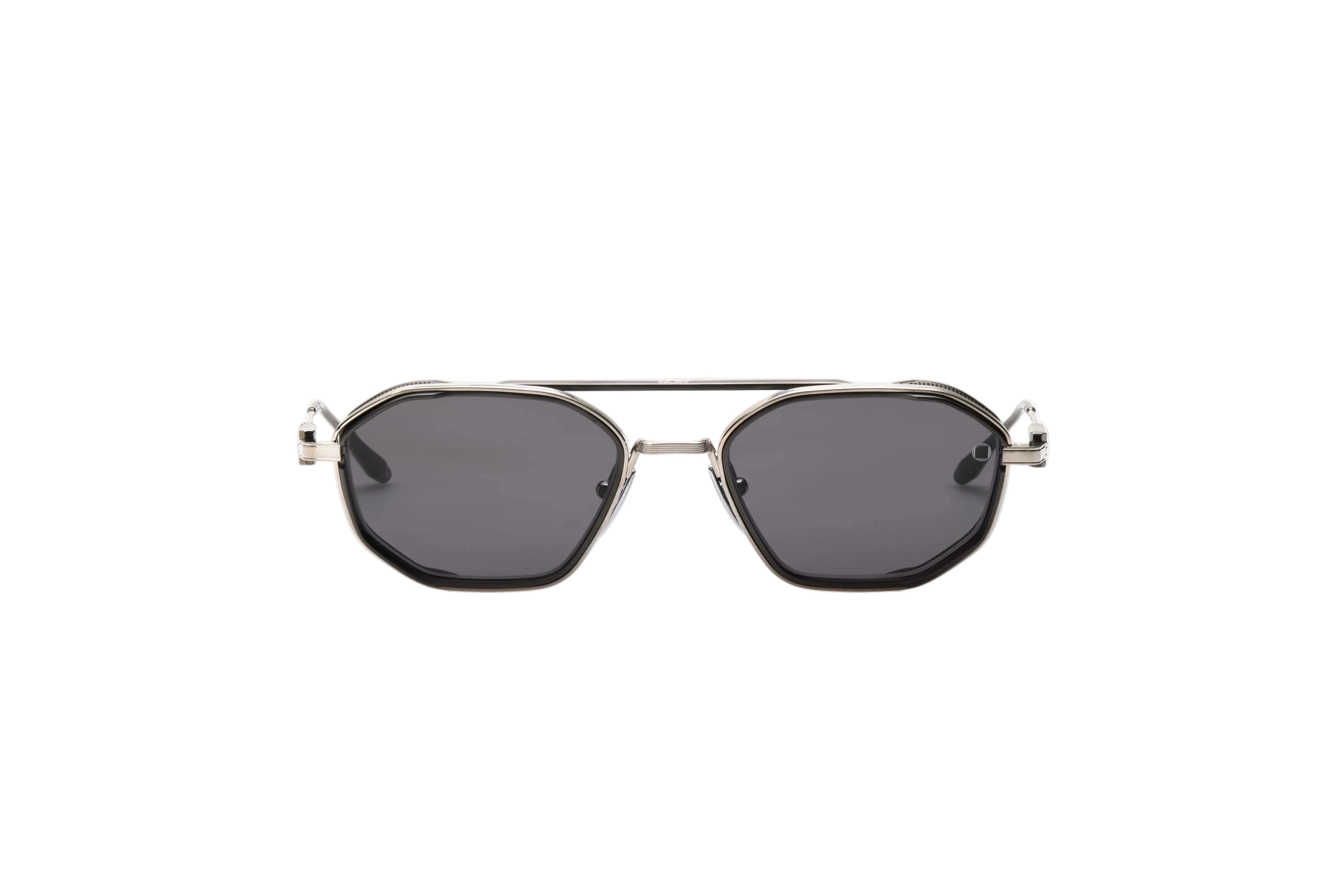 AKONI AKS508E ERIS TWO SLV BLK 51 SUNGLASSES
