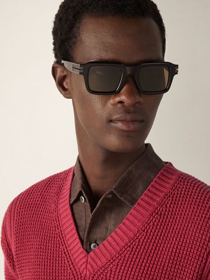 ZEGNA EZ0283 48E 48 SUNGLASSES