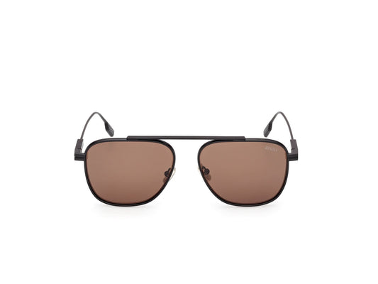 ZEGNA EZ0291 02E 57 SUNGLASSES