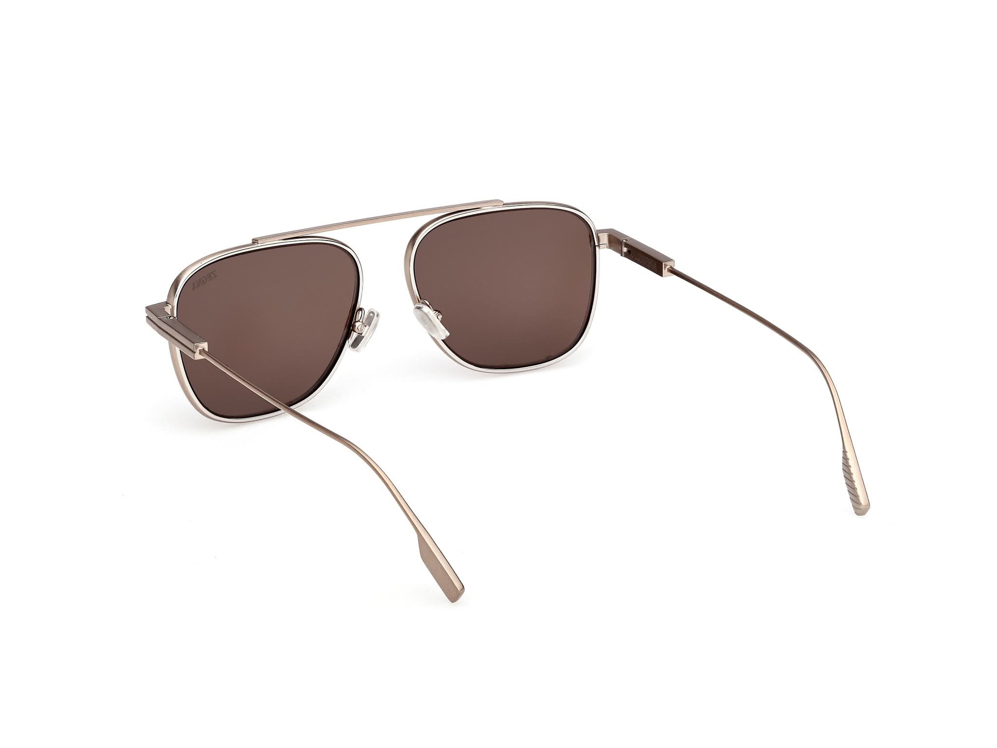 ZEGNA EZ0291 35E 57 SUNGLASSES