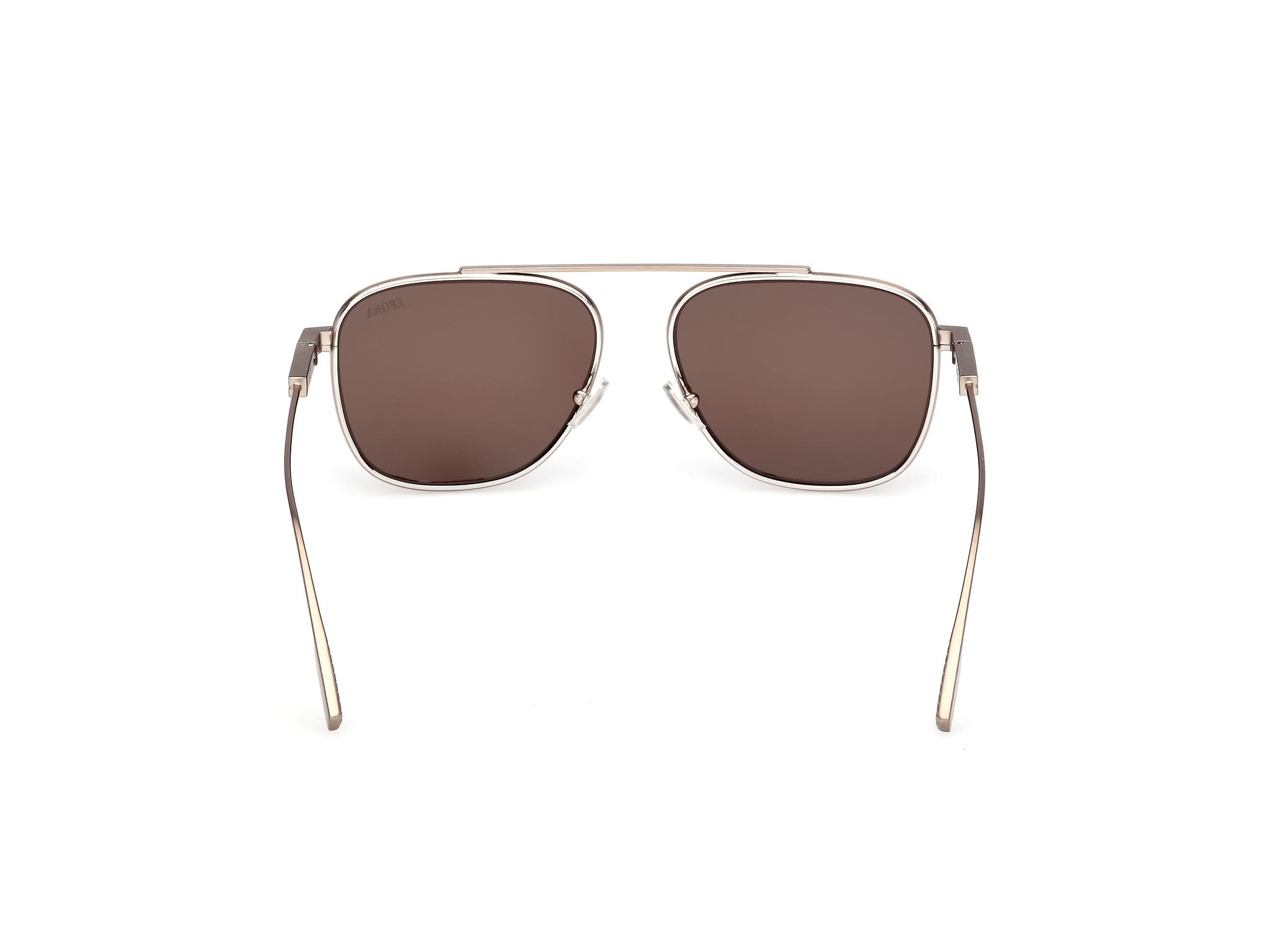 ZEGNA EZ0291 35E 57 SUNGLASSES