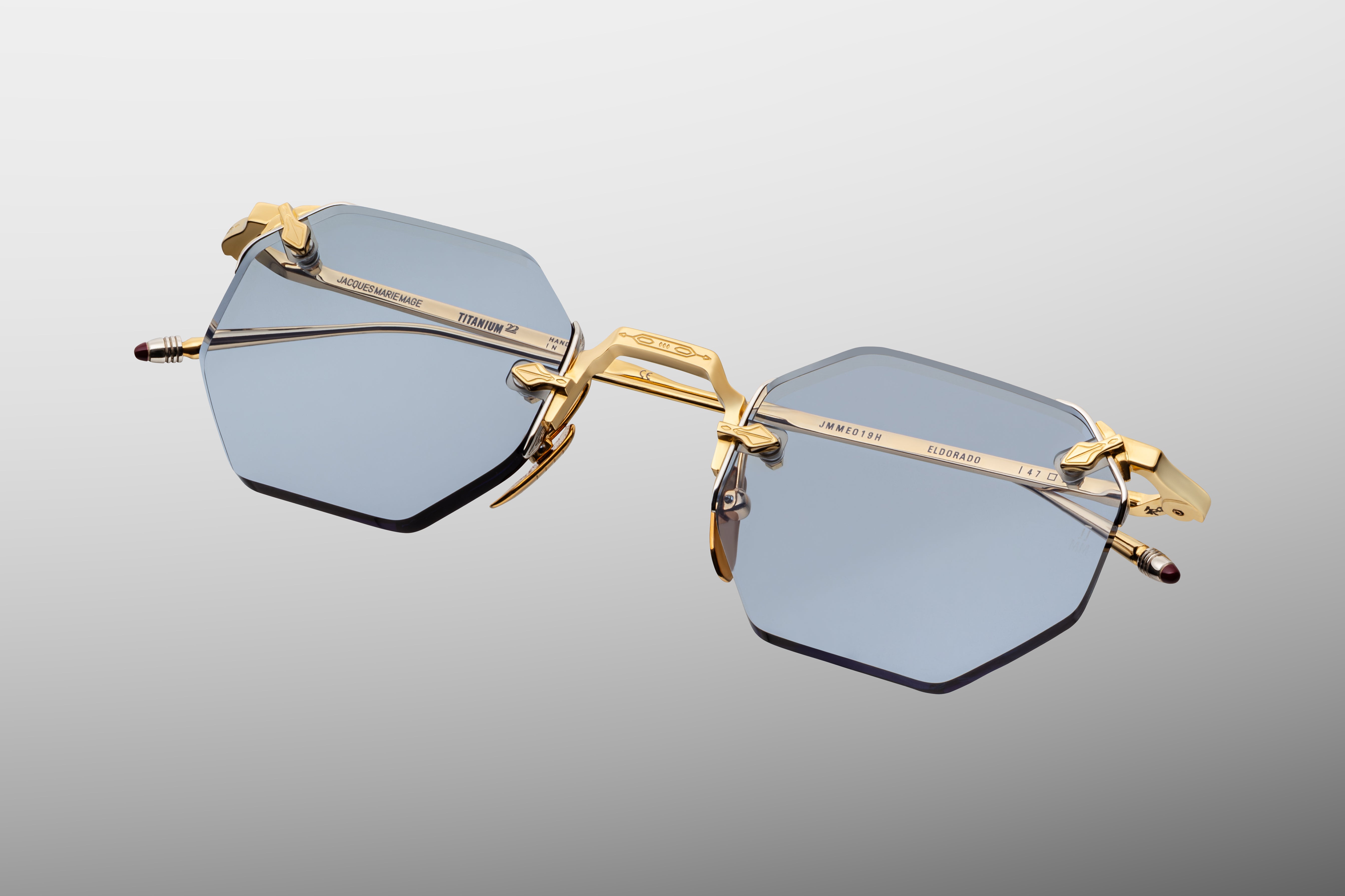 JACQUES MARIE MAGE ELDORADO 493/500 JMME019H 47 SUNGLASSES