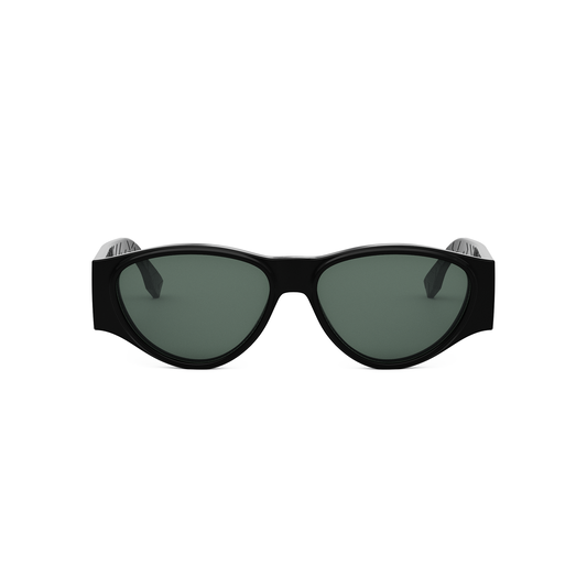 FENDI FE40158I 01N 55 SUNGLASSES