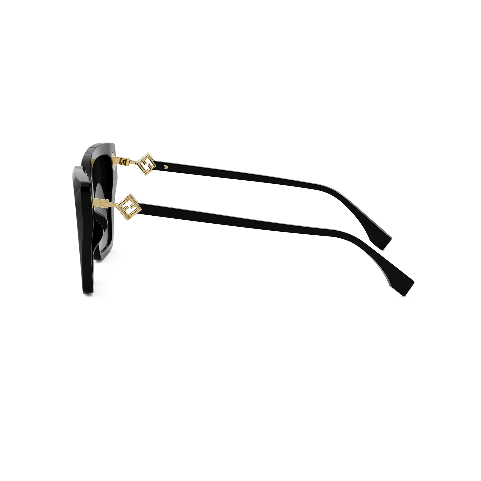 FENDI FE40161I 01B 54 SUNGLASSES