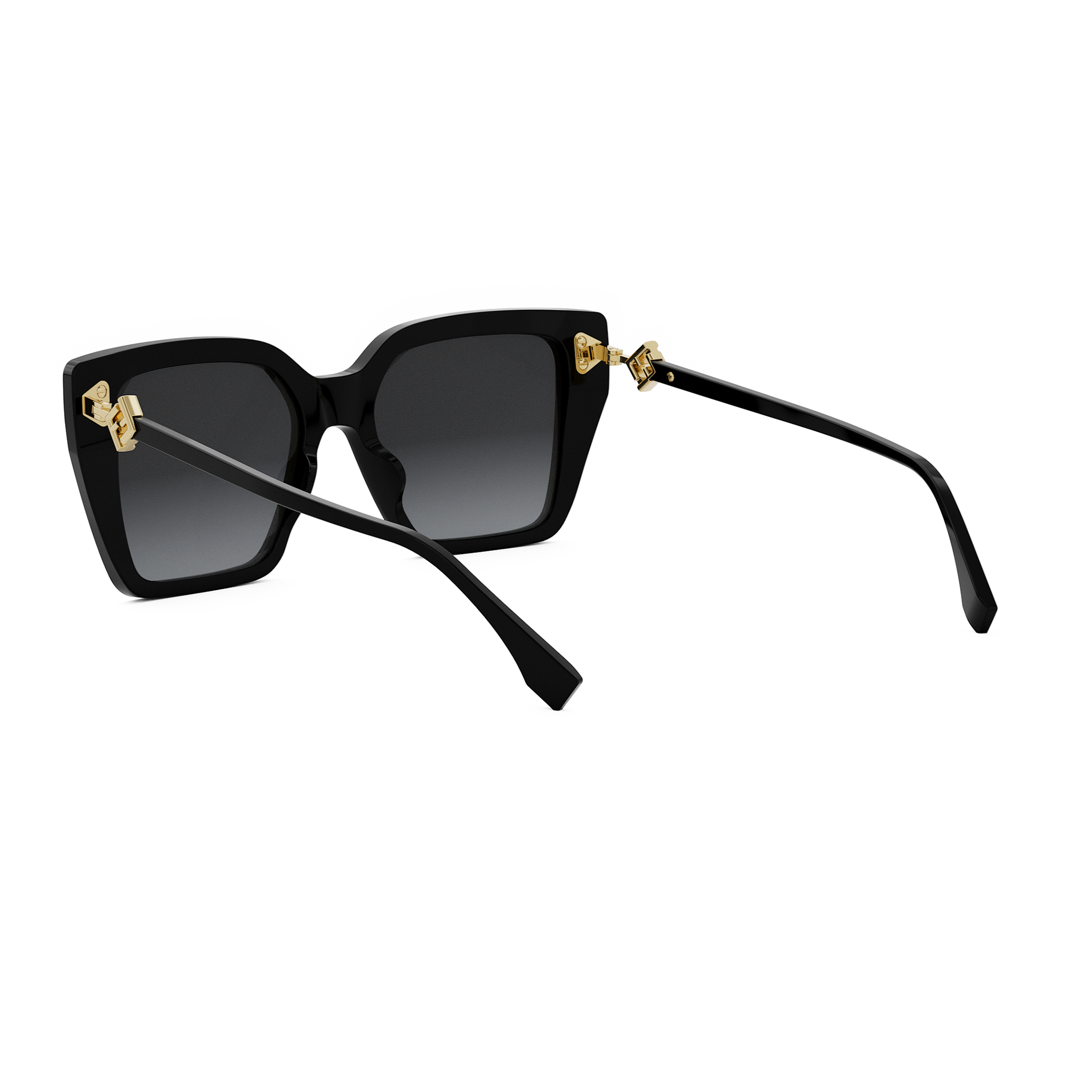 FENDI FE40161I 01B 54 SUNGLASSES