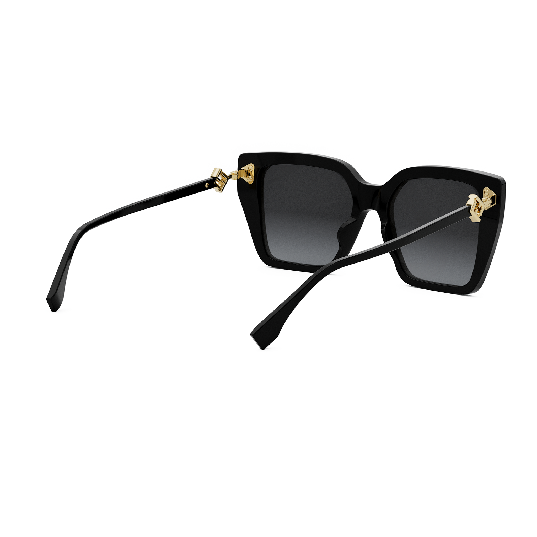 FENDI FE40161I 01B 54 SUNGLASSES