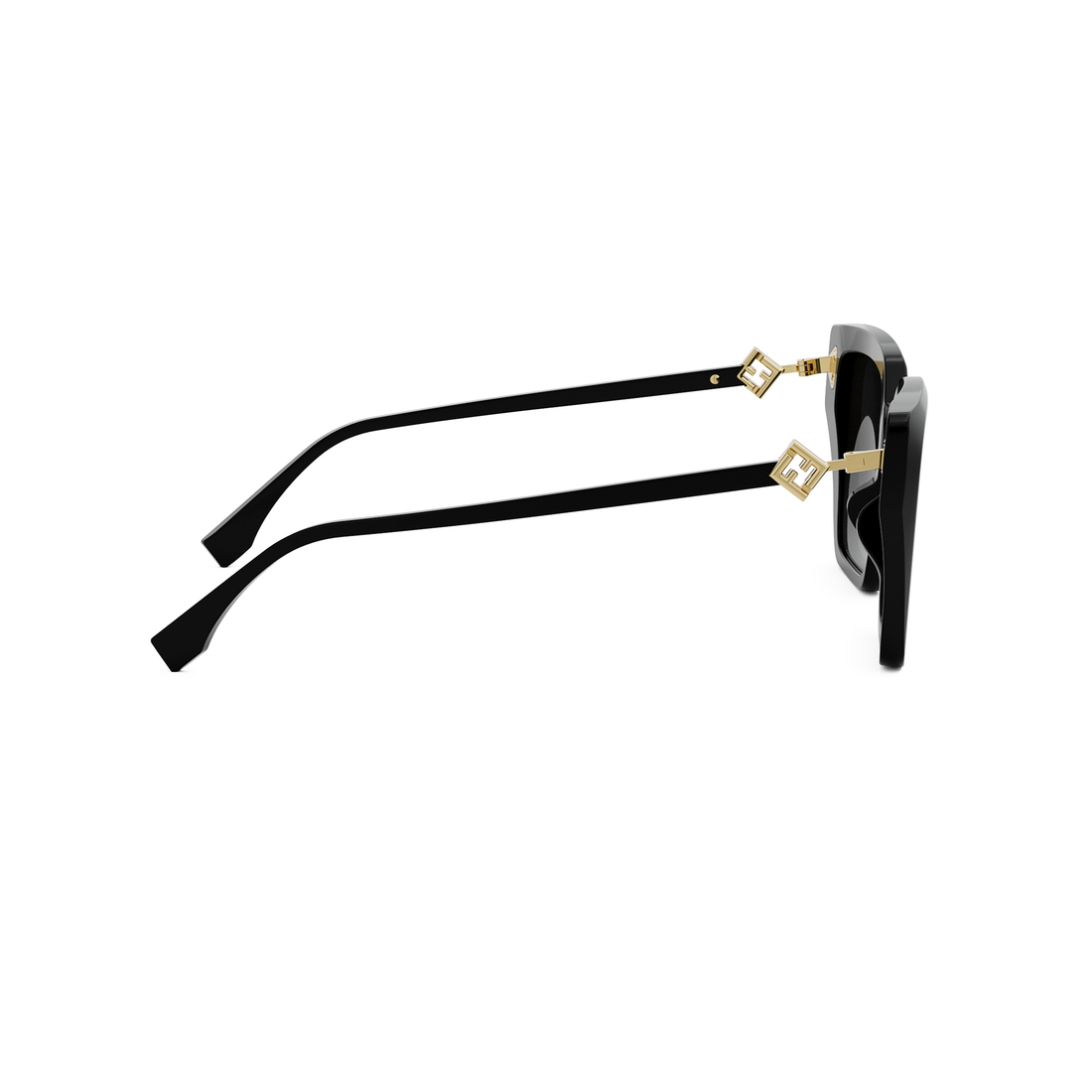 FENDI FE40161I 01B 54 SUNGLASSES