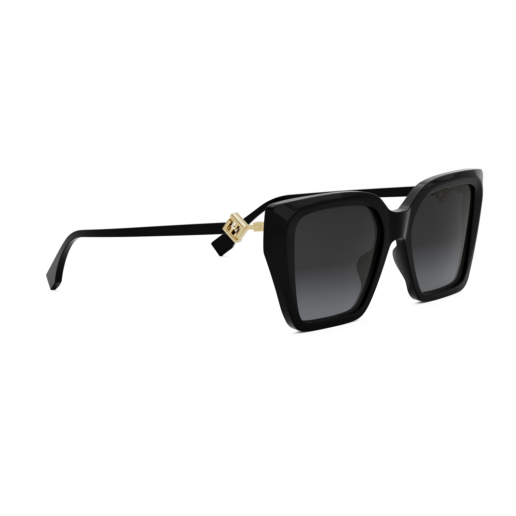 FENDI FE40161I 01B 54 SUNGLASSES