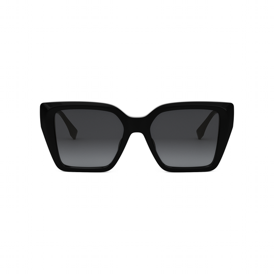 FENDI FE40161I 01B 54 SUNGLASSES