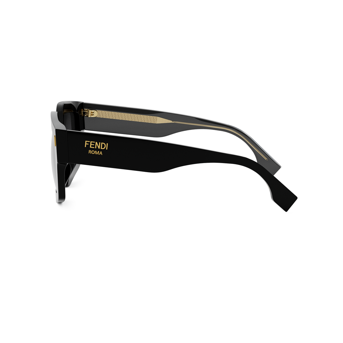 FENDI FE40162I 01A 52 SUNGLASSES