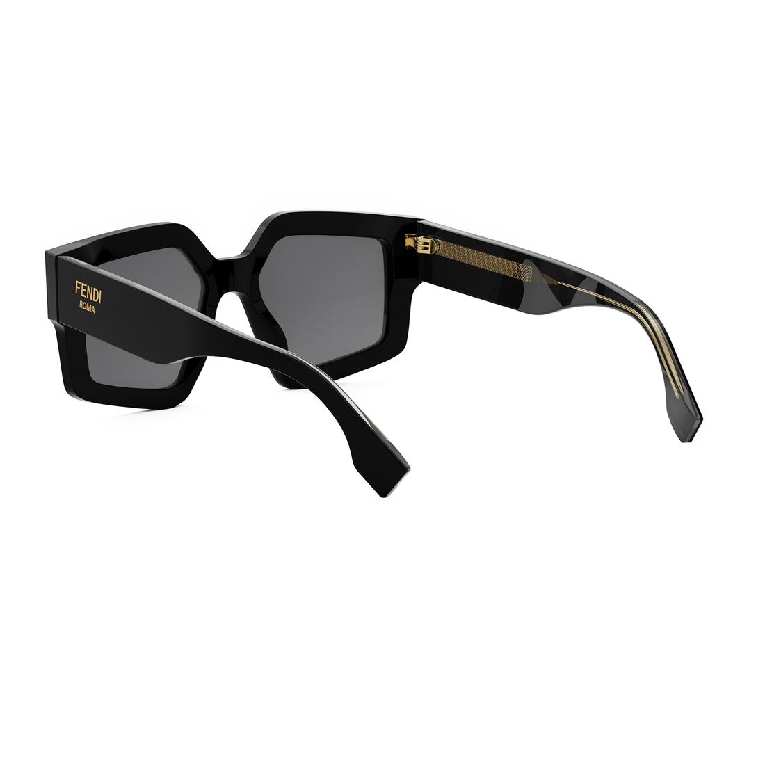 FENDI FE40162I 01A 52 SUNGLASSES