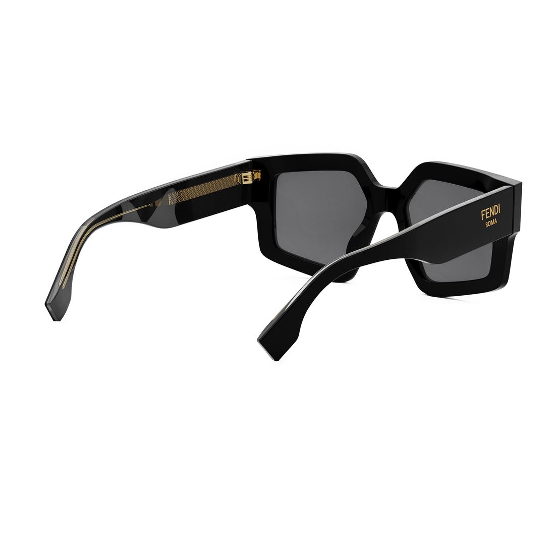 FENDI FE40162I 01A 52 SUNGLASSES