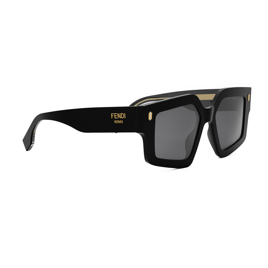 FENDI FE40162I 01A 52 SUNGLASSES
