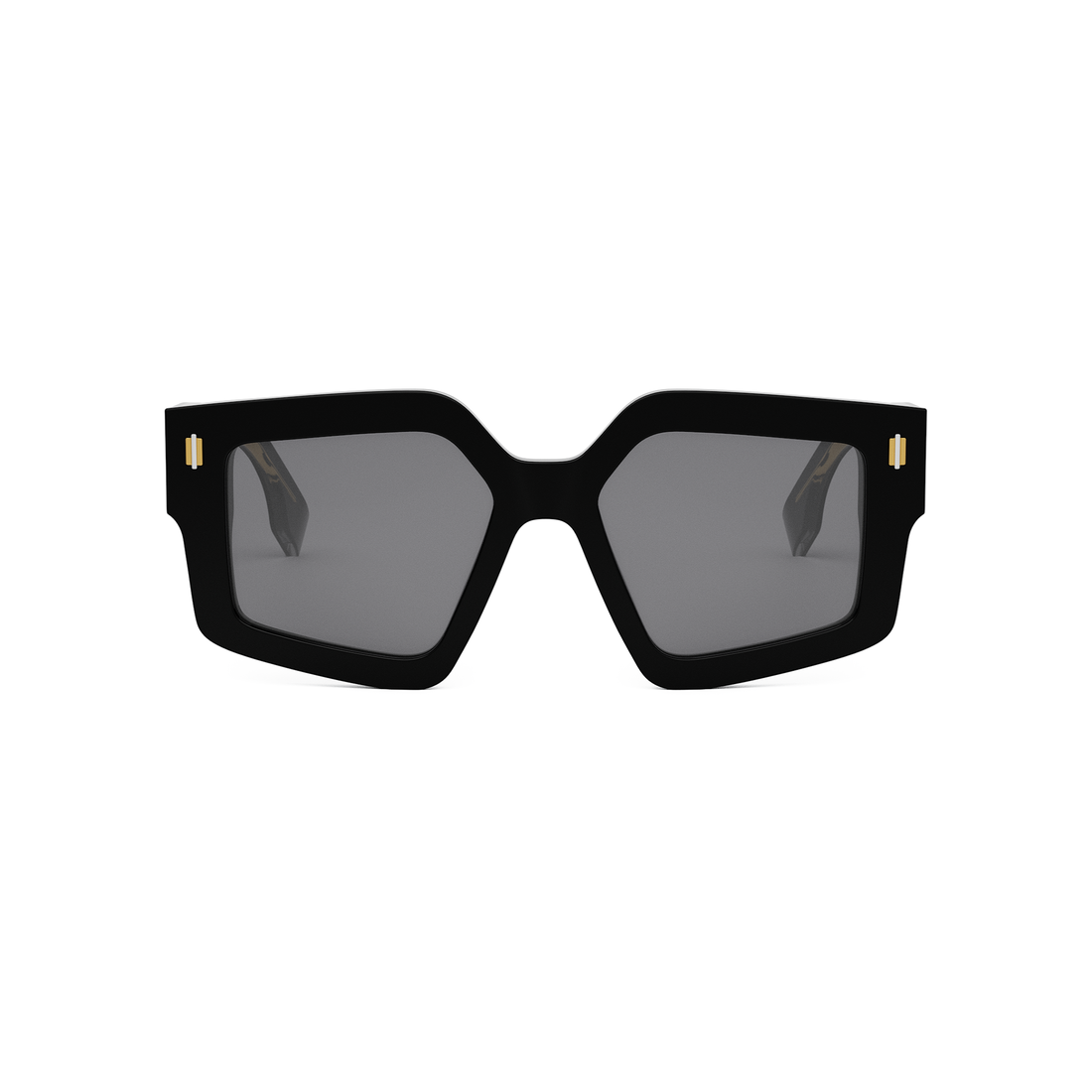 FENDI FE40162I 01A 52 SUNGLASSES