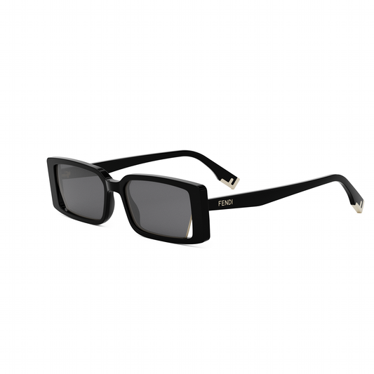 FENDI FE40164I 01A 53 SUNGLASSES