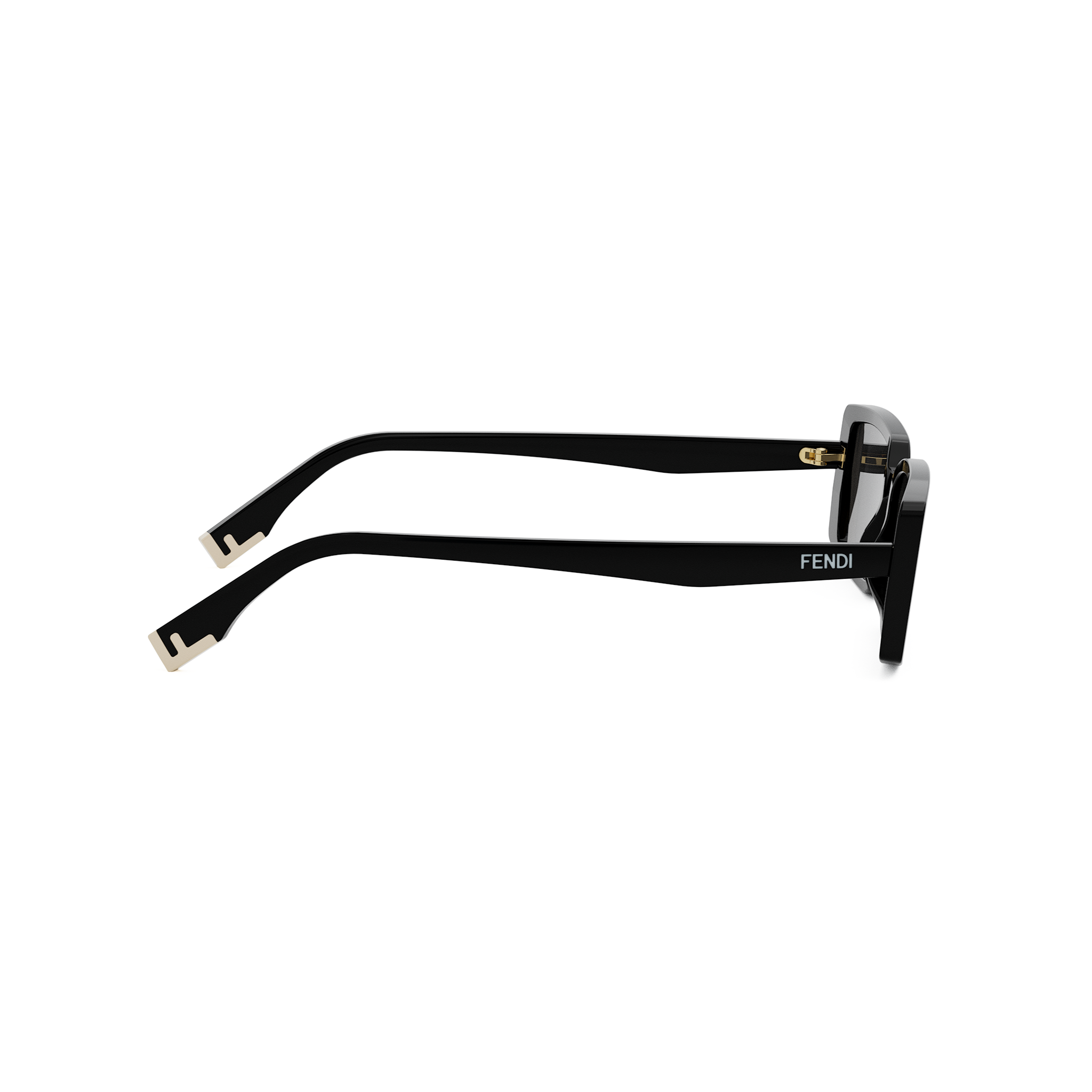 FENDI FE40164I 01A 53 SUNGLASSES