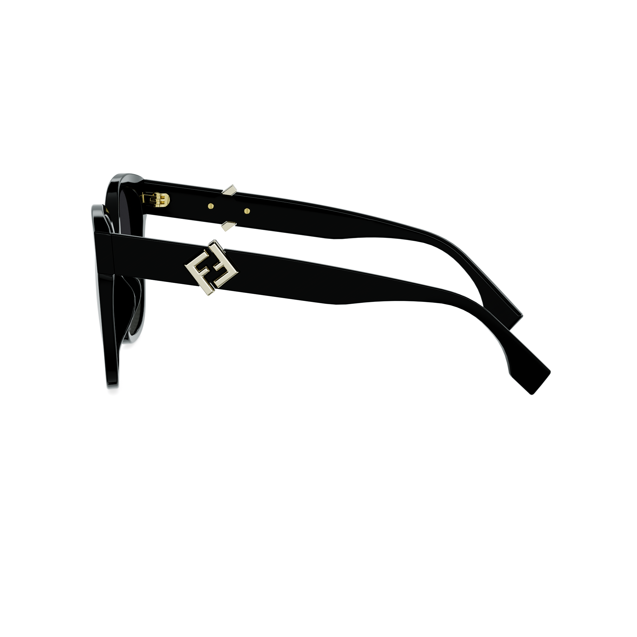 FENDI FE40186I 01B 55 SUNGLASSES