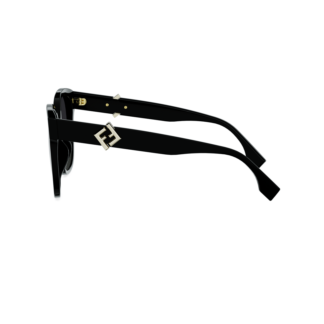 FENDI FE40186I 01B 55 SUNGLASSES