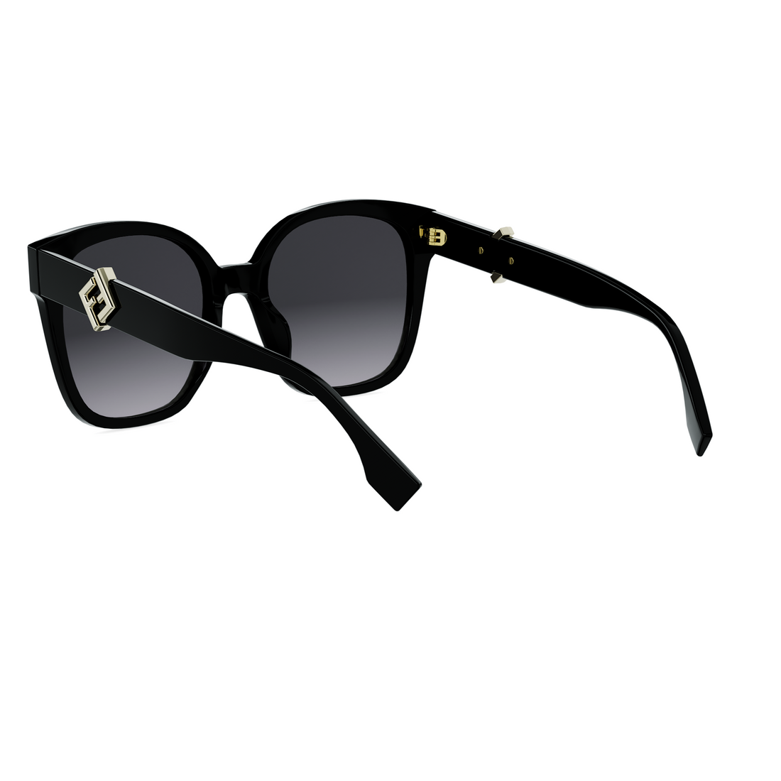 FENDI FE40186I 01B 55 SUNGLASSES