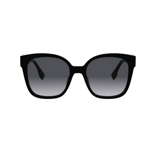 FENDI FE40186I 01B 55 SUNGLASSES