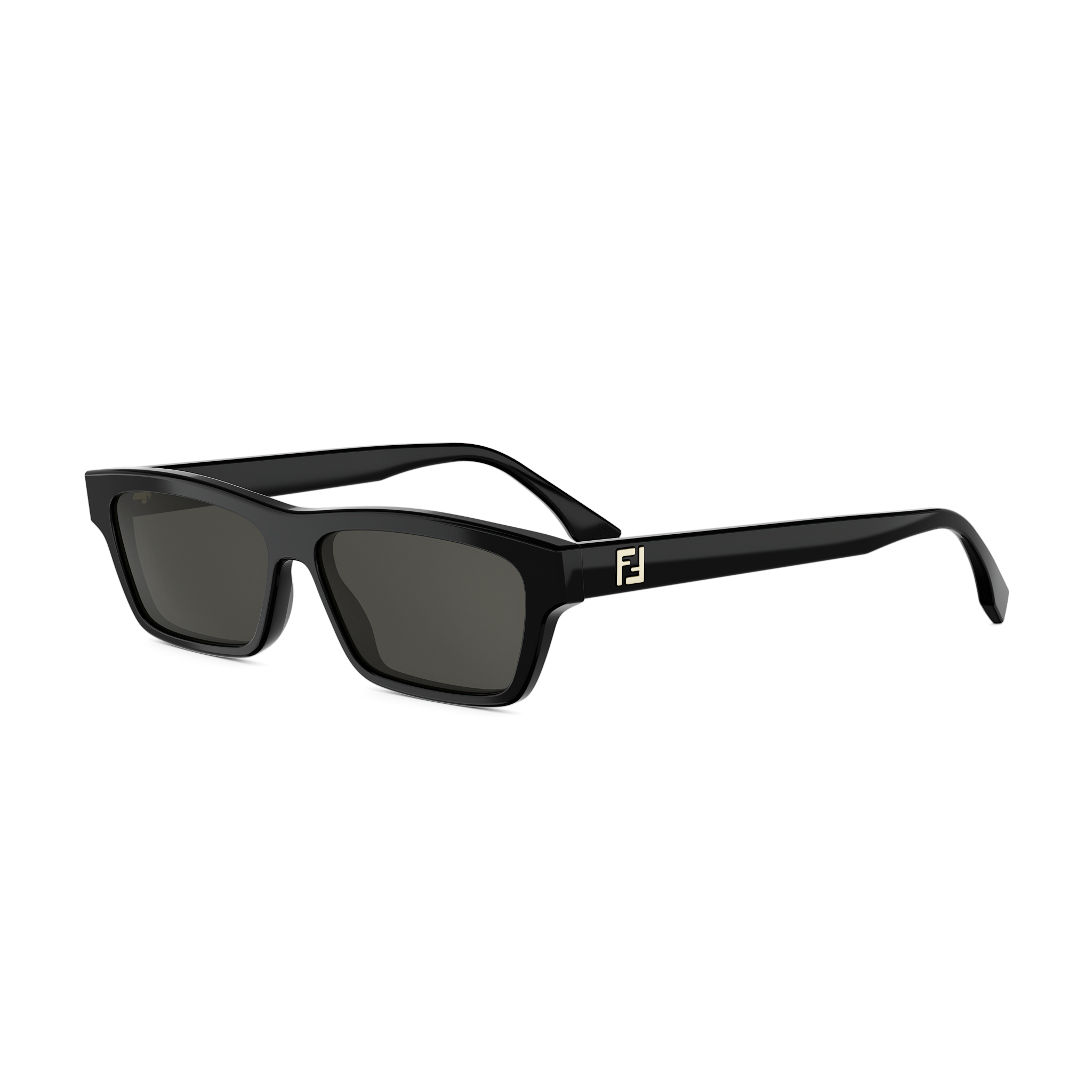 FENDI FE40199I 01A 55 SUNGLASSES