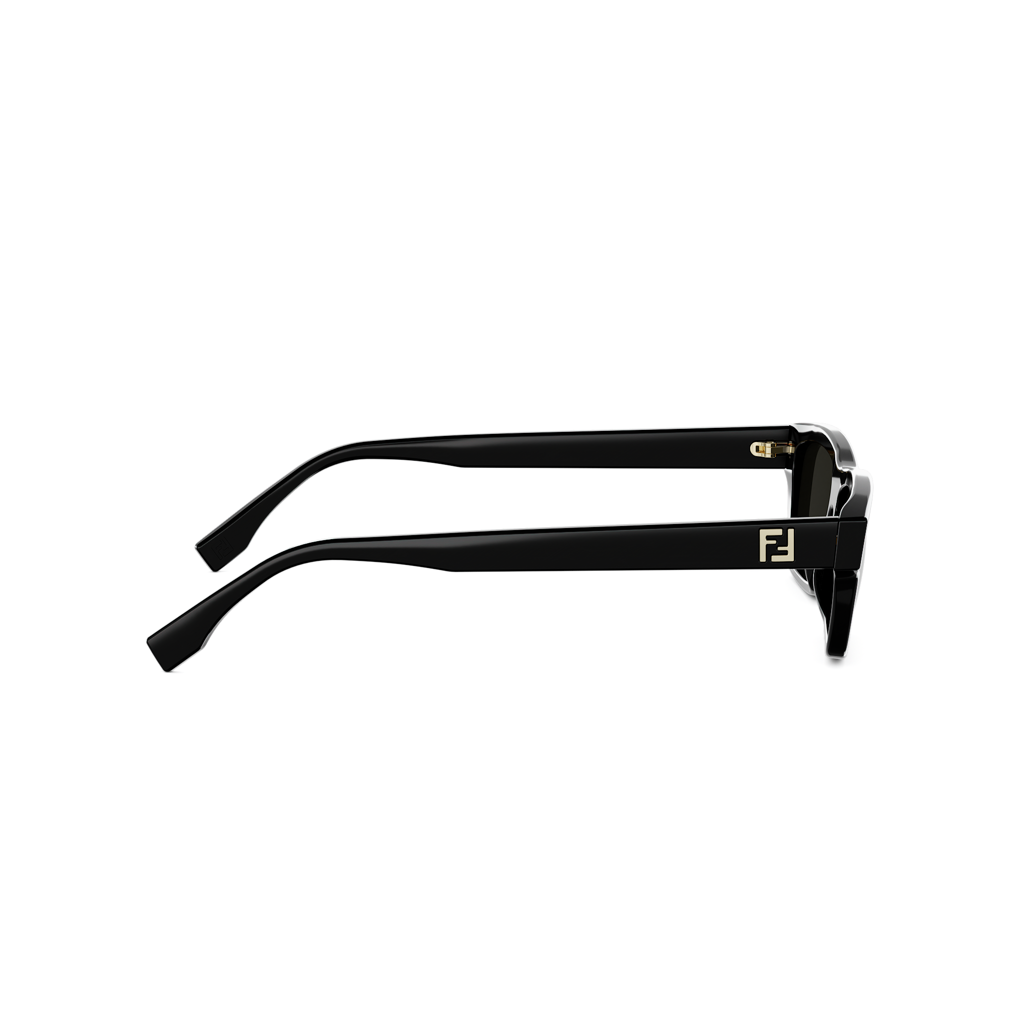 FENDI FE40199I 01A 55 SUNGLASSES