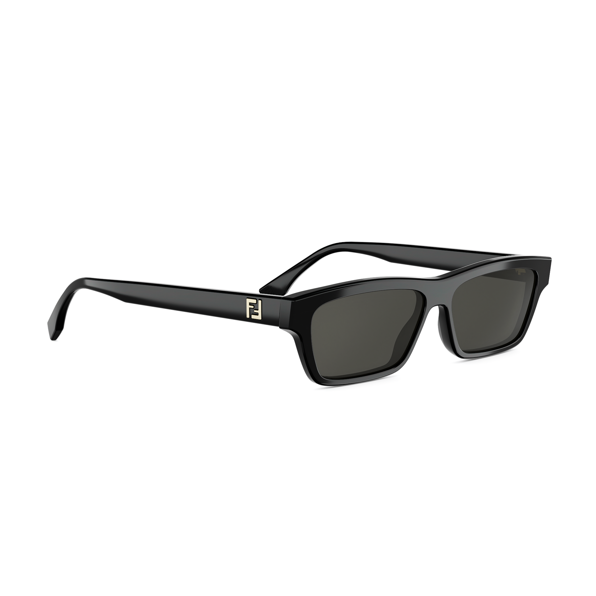 FENDI FE40199I 01A 55 SUNGLASSES