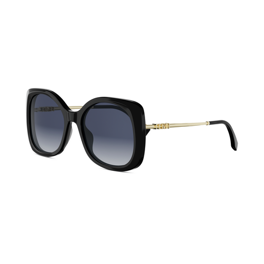 FENDI FE40201I 01W 55 SUNGLASSES