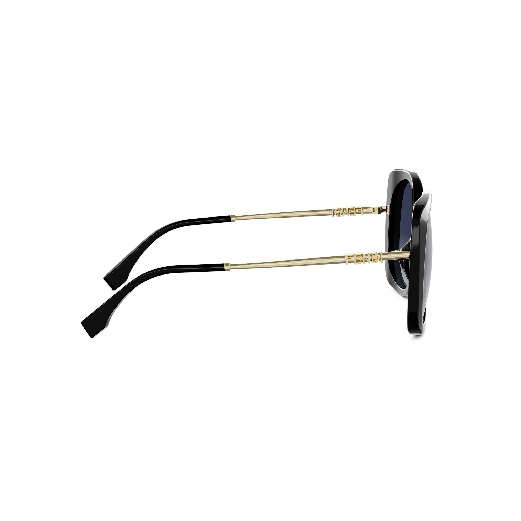 FENDI FE40201I 01W 55 SUNGLASSES