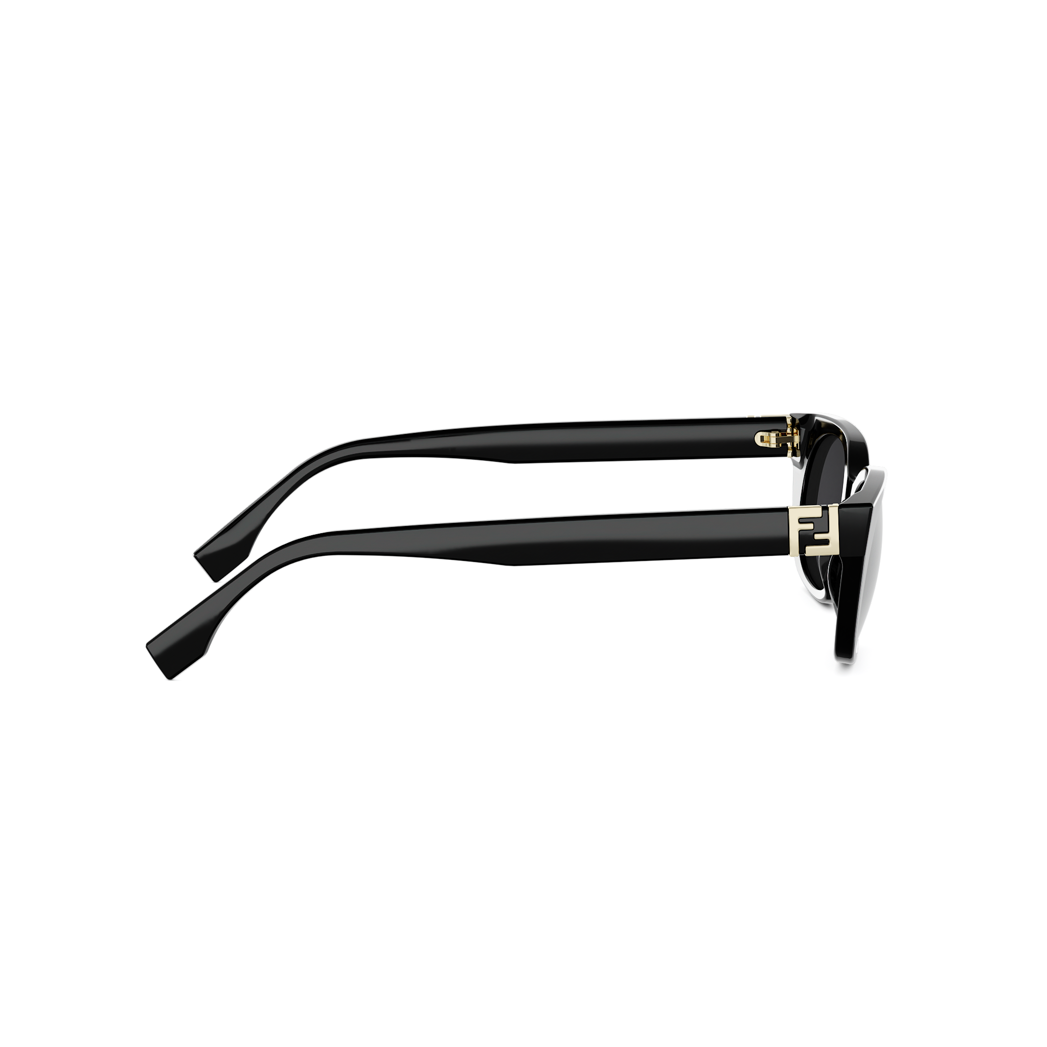FENDI FE40206I 01A 51 SUNGLASSES