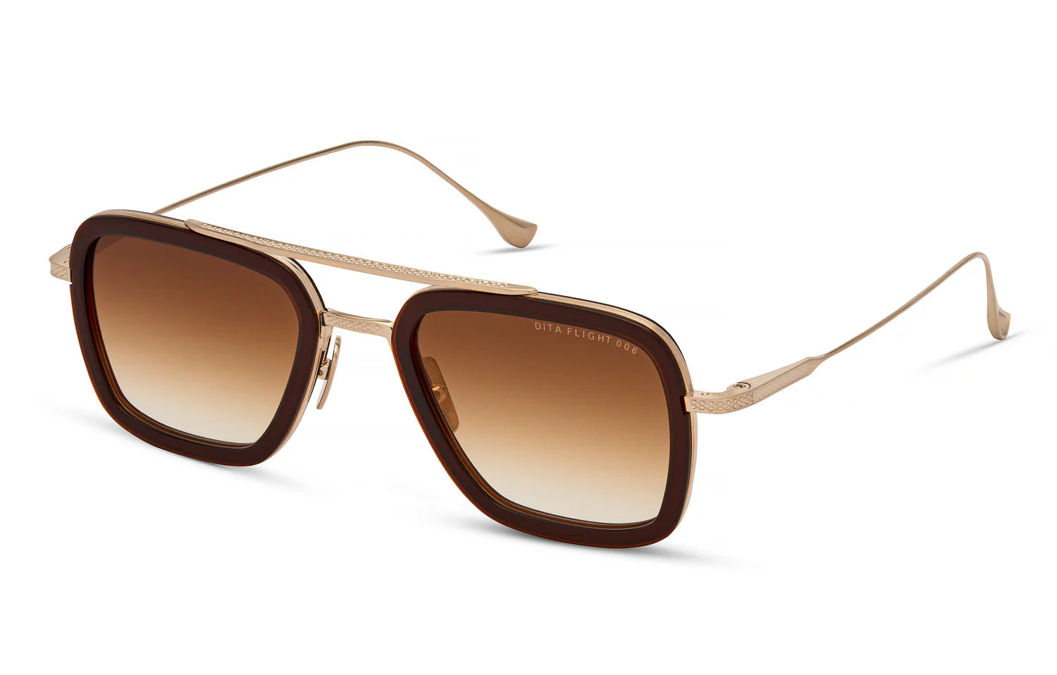 DITA 7806W FLIGHT.006 RTB GLD 52 SUNGLASSES