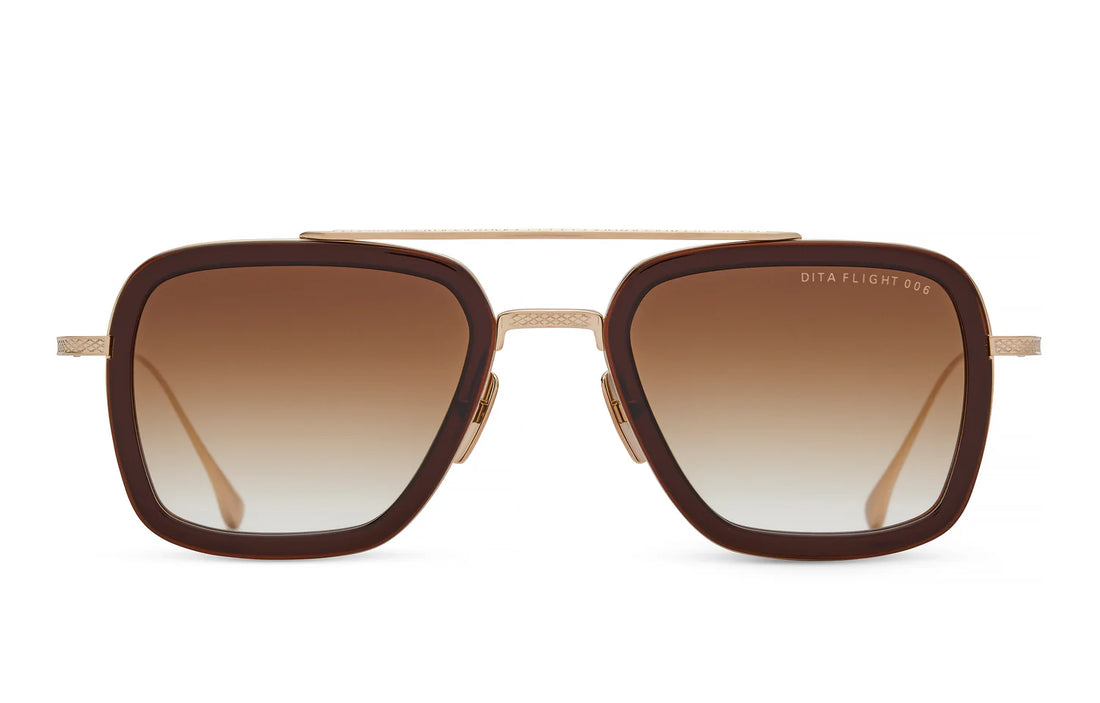 DITA 7806W FLIGHT.006 RTB GLD 52 SUNGLASSES