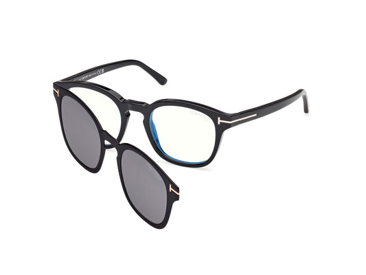 TOM FORD TF5532B CLIPON 01D 52 FRAME