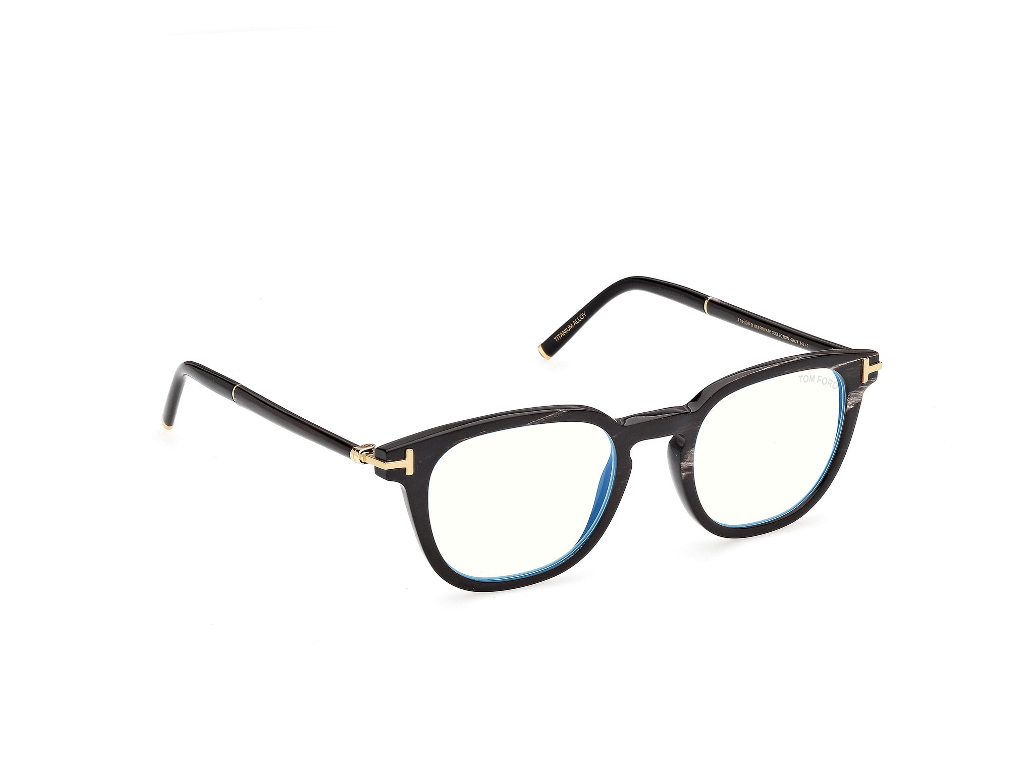 TOM FORD TF6109PB PRIVATE COLLECTION REAL HORN 6 063 49 FRAME