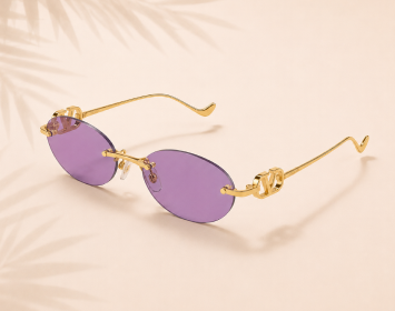 Rimless Sunglasses