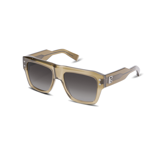 BALMAIN BPS199C B SCENE GRN BLK 56 SUNGLASSES