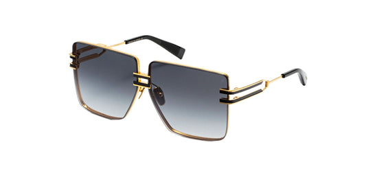 BALMAIN BPS109D GENDARME GLD BLK 66 SUNGLASSES