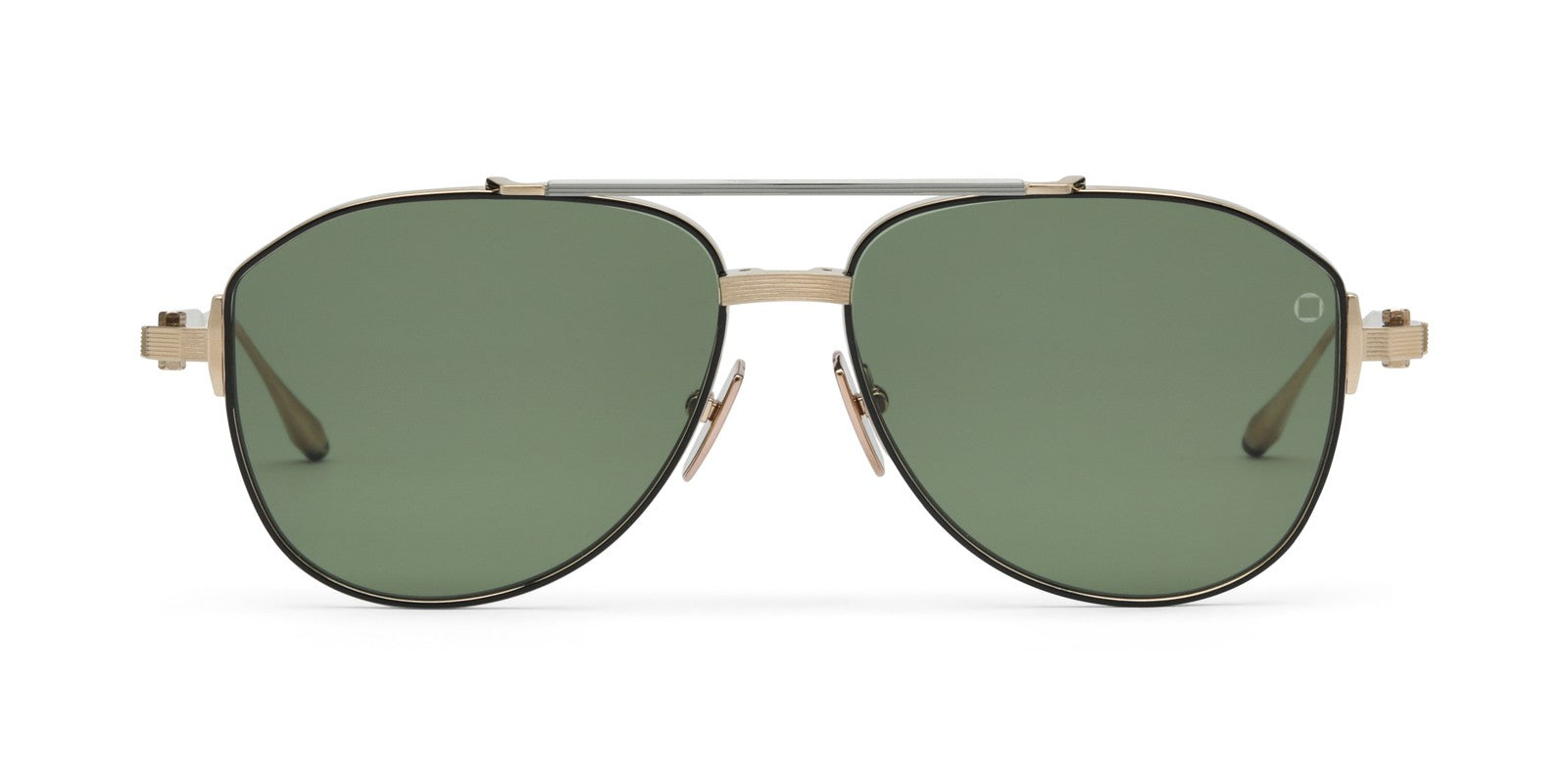 AKONI AKS521A HELIOS GLD BLK 57 SUNGLASSES