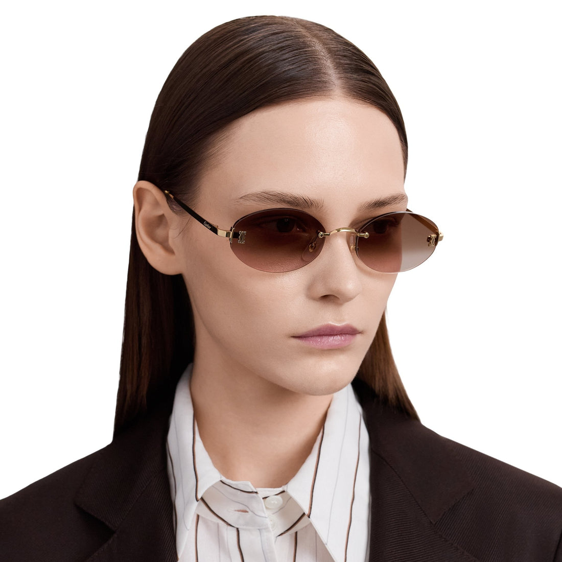 CARTIER CT0592S 002 55 SUNGLASSES