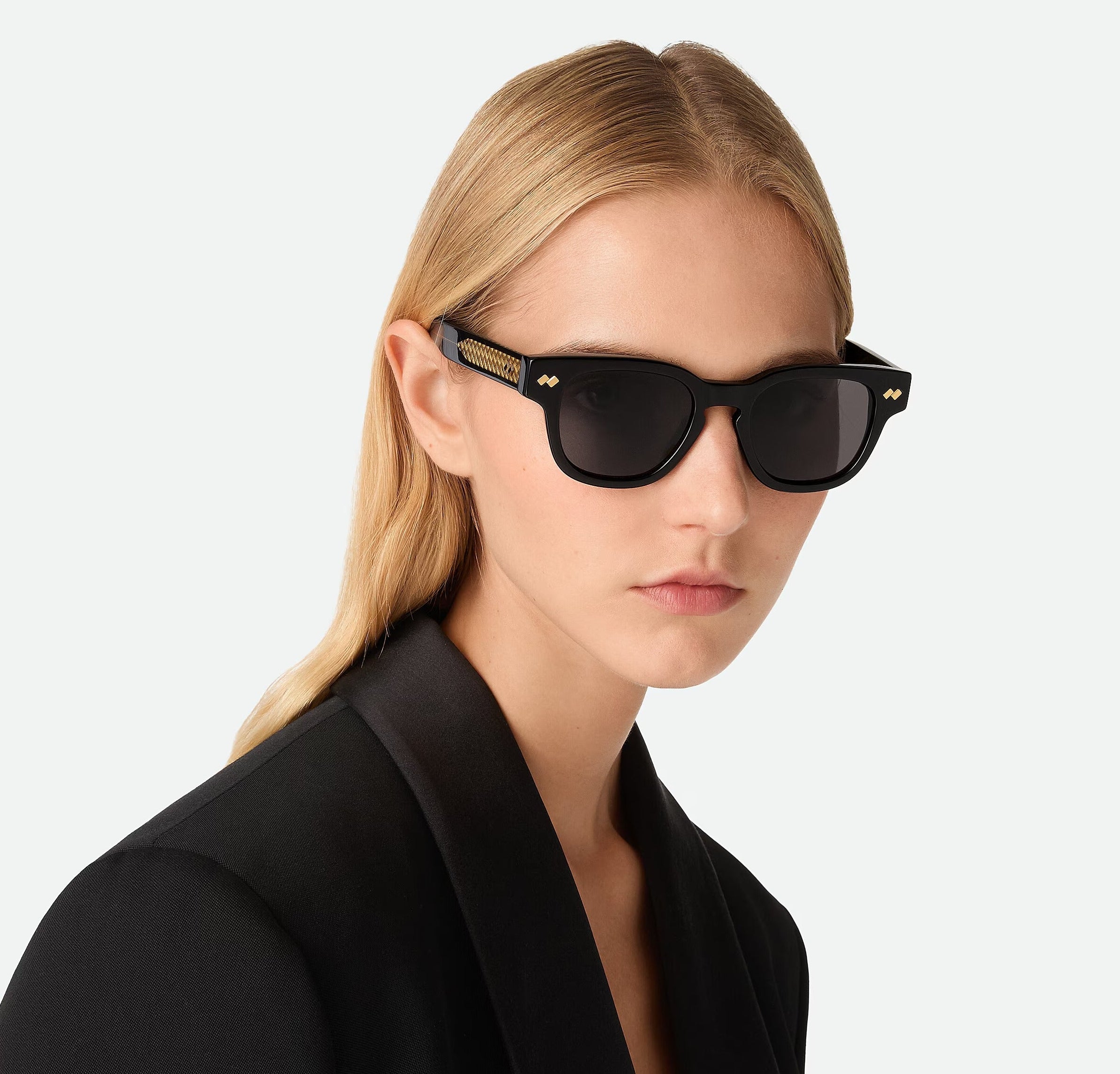 BOTTEGA VENETA BV1441S 001 48 SUNGLASSES