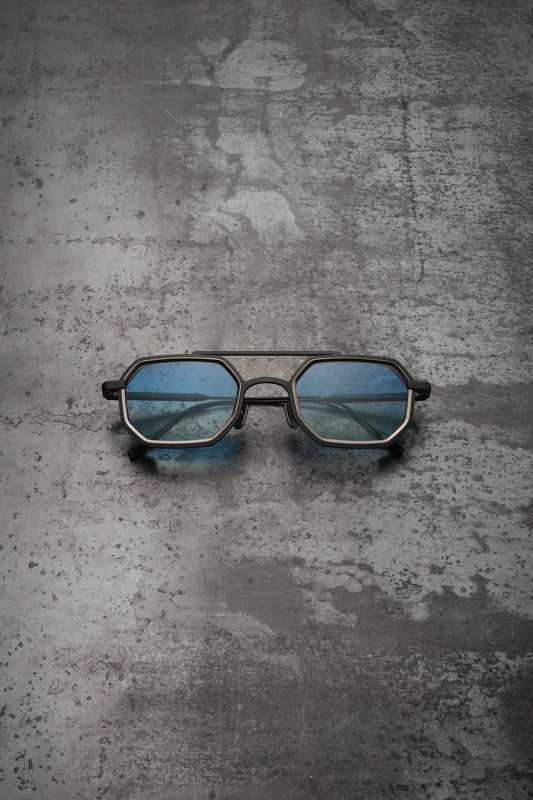 CAPOTE C399 BLK BLUE 49 SUNGLASSES