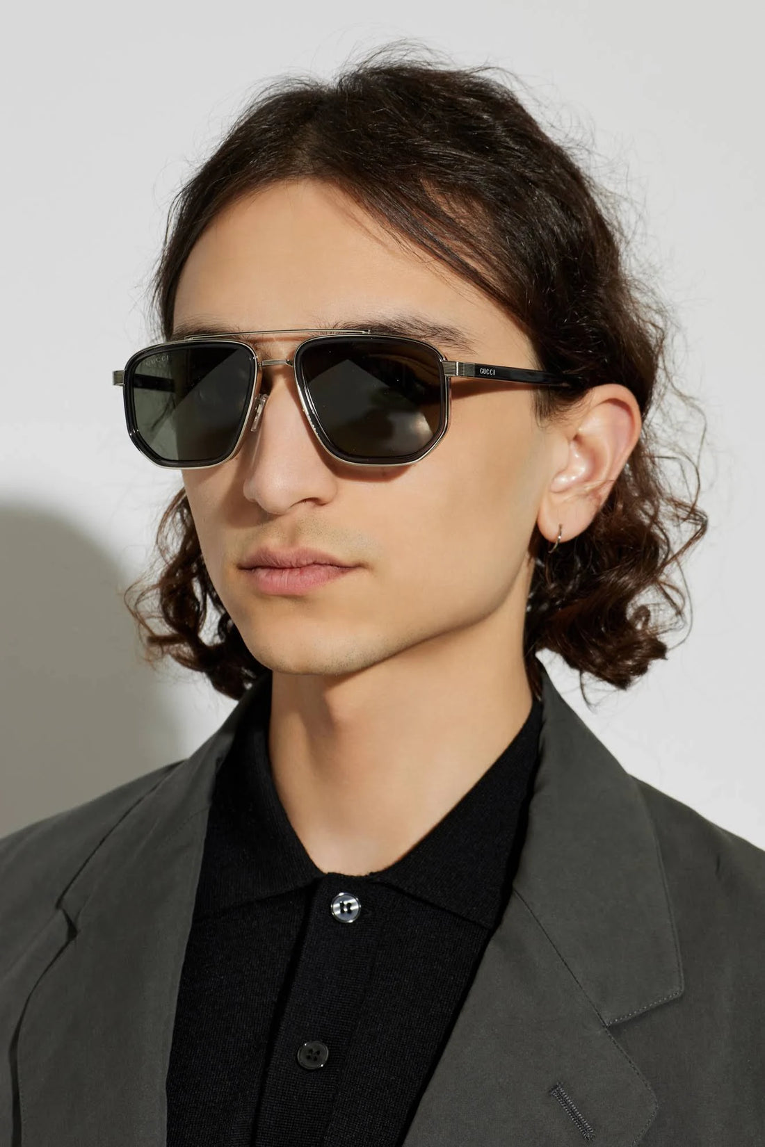 GUCCI GG2073S 001 55 SUNGLASSES