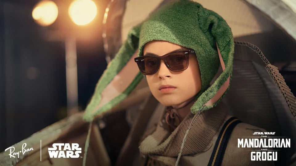 RAYBAN RJ9140S STAR WARS THE MANDALORIAN 722773 45 KIDS SUNGLASSES