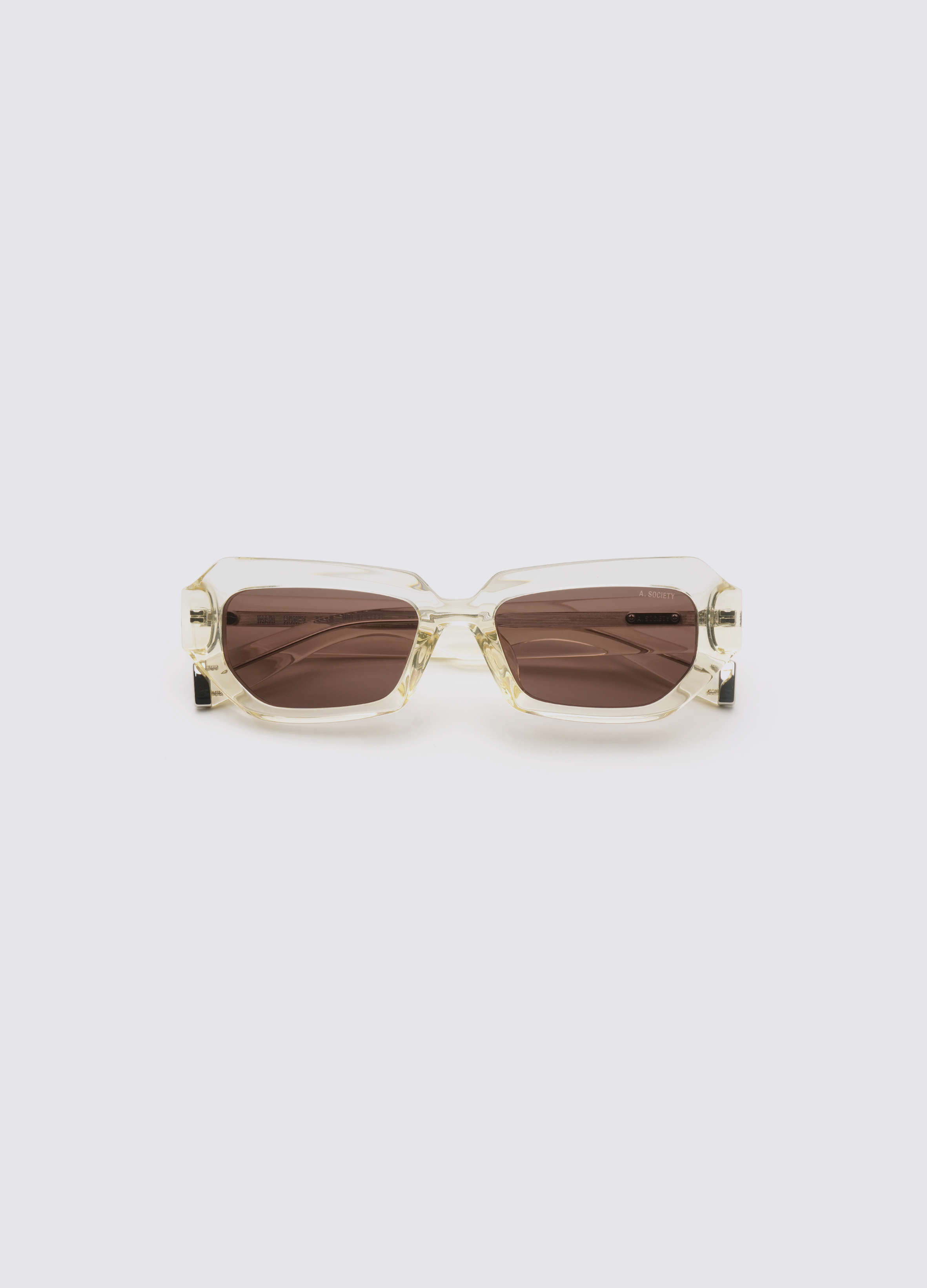 A SOCIETY INARI HONEY 53 SUNGLASSES